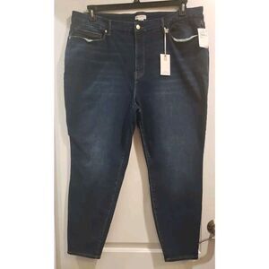 Good American Always Fits‎ Good Legs Skinny Jeans Women's 20-26 Indigo 446 NWT